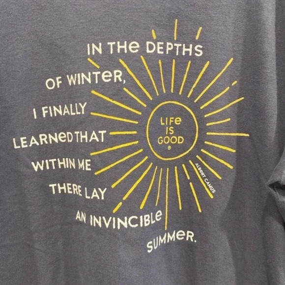 Life is Good Crusher Tee size‎ Large - Picture 2 of 5